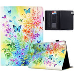 For Lenovo Tab M9 TB-310FU Case Pattern Printing Tablet Cover Shockproof Leather Card Holder Stand Case