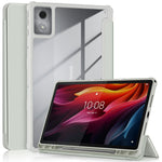 For Lenovo Tab K11 Plus TB230XC Case Auto Sleep / Wake PU Leather Flip Tablet Cover Triple-Fold Stand