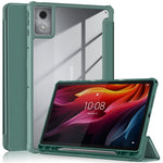 For Lenovo Tab K11 Plus TB230XC Case Auto Sleep / Wake PU Leather Flip Tablet Cover Triple-Fold Stand