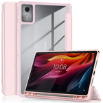 For Lenovo Tab K11 Plus TB230XC Case Auto Sleep / Wake PU Leather Flip Tablet Cover Triple-Fold Stand