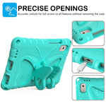 For Lenovo Tab M9 TB-310FU Case Butterfly Kickstand EVA Tablet Cover with Shoulder Strap