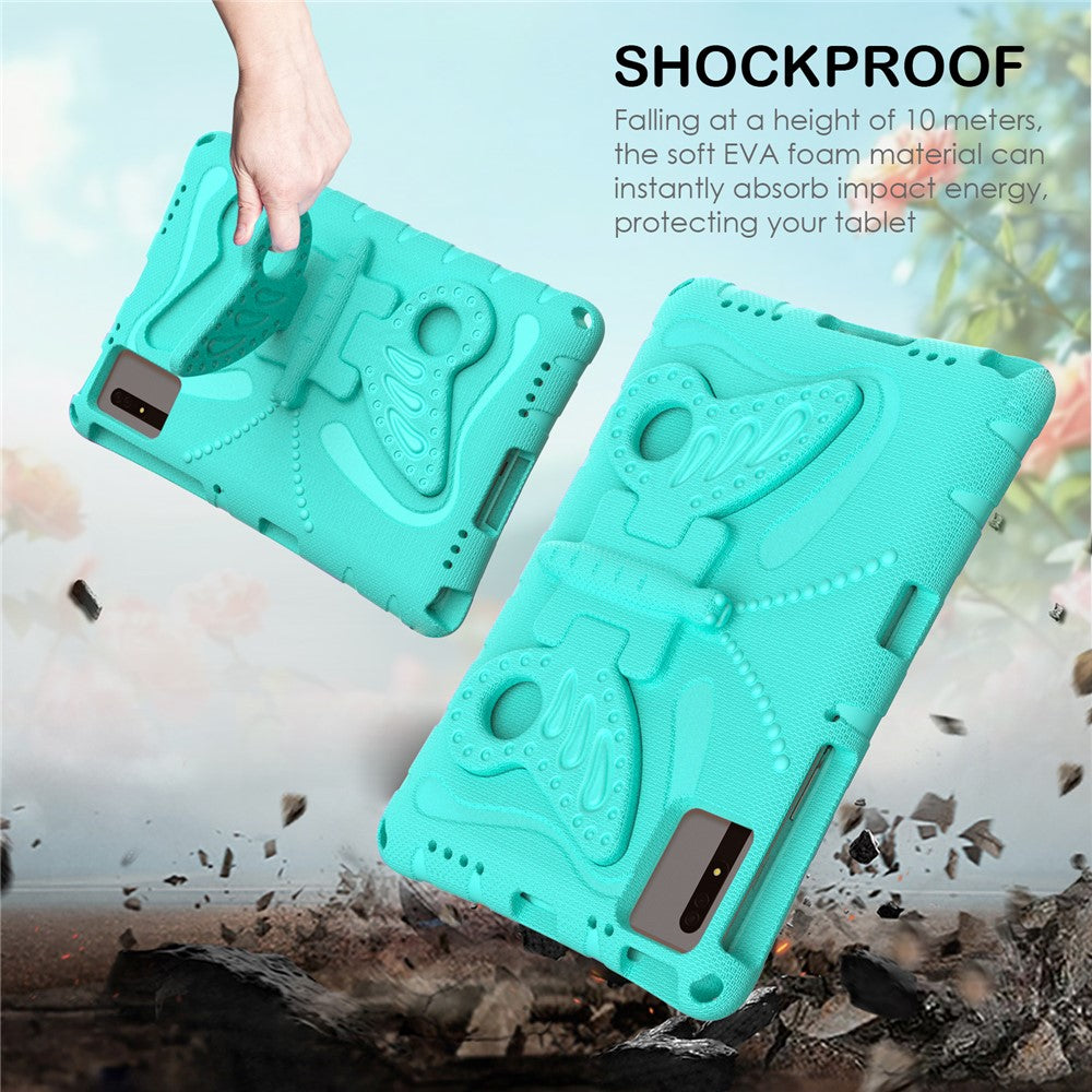 Fjärilsstativ EVA Surfplatta Skal För Huawei MatePad SE 11 / Redmi Pad 2 11 / Lenovo Tab K11 Gen 2 / Idea Tab / Galaxy Tab S11 / S10 Lite / S10 FE / S9 FE / S9 / S8 / S7