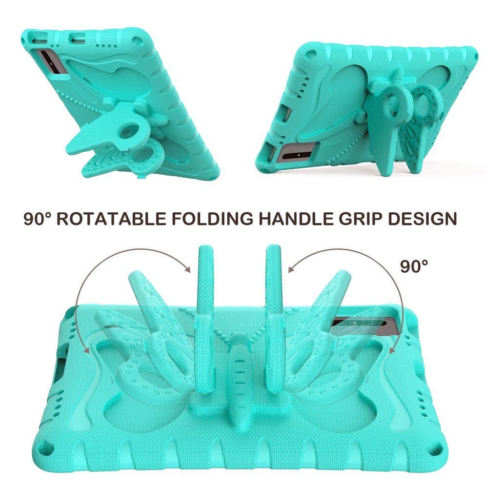 Fjärilsstativ EVA Surfplatta Skal För Huawei MatePad SE 11 / Redmi Pad 2 11 / Lenovo Tab K11 Gen 2 / Idea Tab / Galaxy Tab S11 / S10 Lite / S10 FE / S9 FE / S9 / S8 / S7