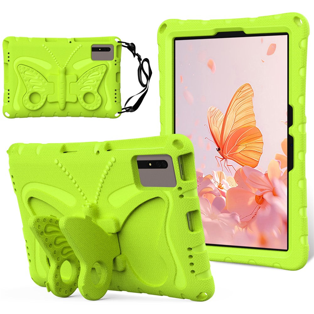 Fjärilsstativ EVA Surfplatta Skal För Huawei MatePad SE 11 / Redmi Pad 2 11 / Lenovo Tab K11 Gen 2 / Idea Tab / Galaxy Tab S11 / S10 Lite / S10 FE / S9 FE / S9 / S8 / S7