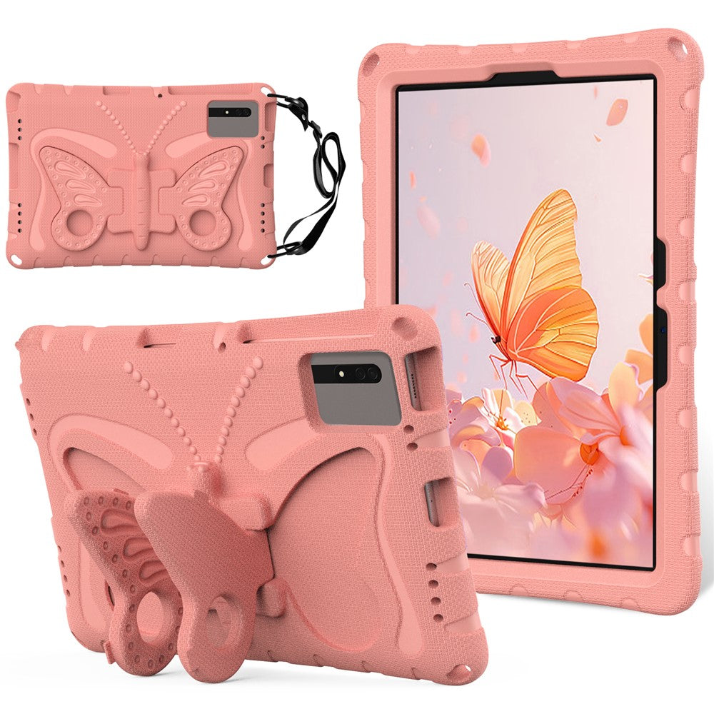 Fjärilsstativ EVA Surfplatta Skal För Huawei MatePad SE 11 / Redmi Pad 2 11 / Lenovo Tab K11 Gen 2 / Idea Tab / Galaxy Tab S11 / S10 Lite / S10 FE / S9 FE / S9 / S8 / S7