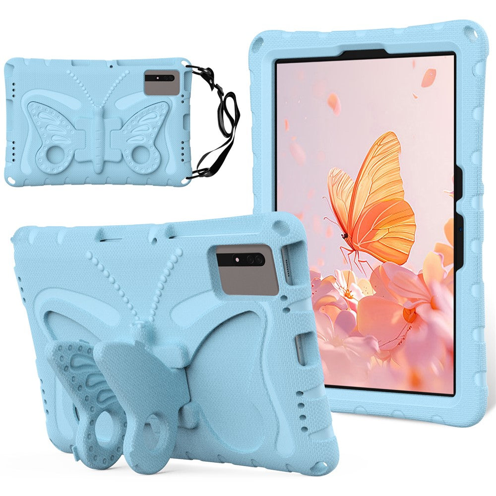Fjärilsstativ EVA Surfplatta Skal För Huawei MatePad SE 11 / Redmi Pad 2 11 / Lenovo Tab K11 Gen 2 / Idea Tab / Galaxy Tab S11 / S10 Lite / S10 FE / S9 FE / S9 / S8 / S7