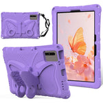 Fjärilsstativ EVA Surfplatta Skal För Huawei MatePad SE 11 / Redmi Pad 2 11 / Lenovo Tab K11 Gen 2 / Idea Tab / Galaxy Tab S11 / S10 Lite / S10 FE / S9 FE / S9 / S8 / S7