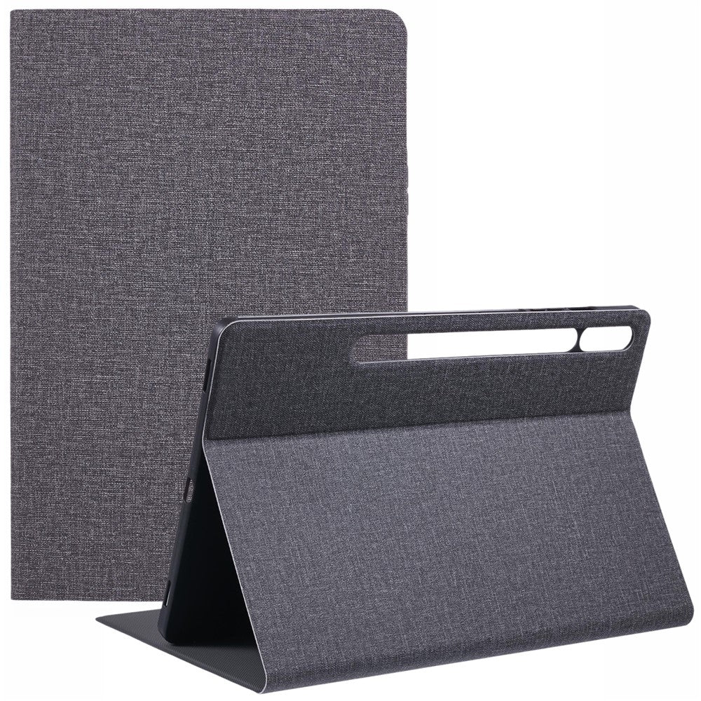 X-LEVEL For Samsung Galaxy Tab S9+ X810, X816B, X818U / Tab S9 FE+ Case Cloth Texture Leather Tablet Cover