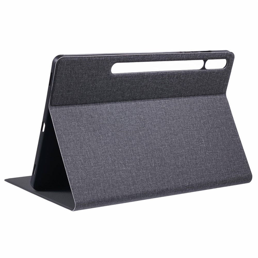 X-LEVEL For Samsung Galaxy Tab S9+ X810, X816B, X818U / Tab S9 FE+ Case Cloth Texture Leather Tablet Cover