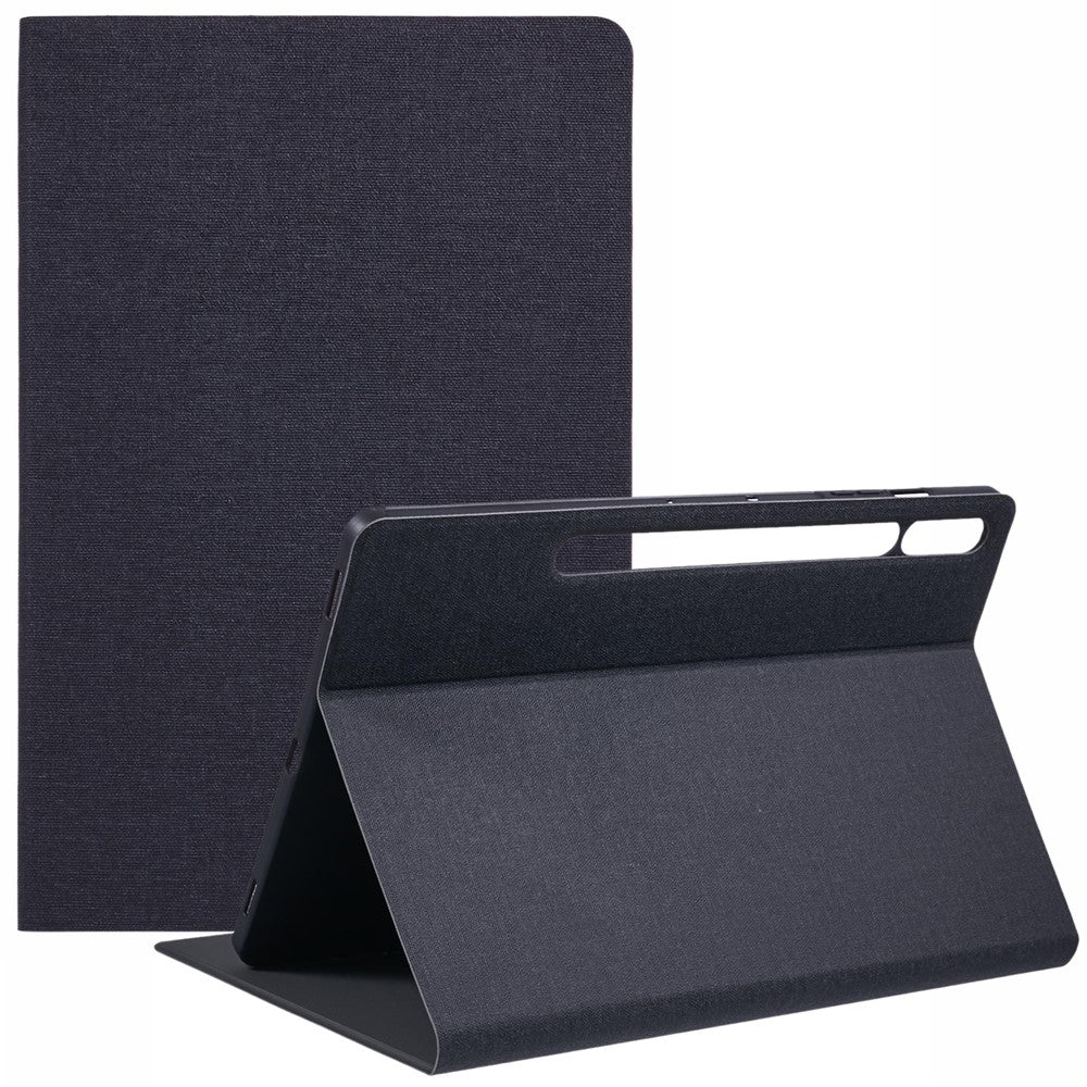 X-LEVEL For Samsung Galaxy Tab S9+ X810, X816B, X818U / Tab S9 FE+ Case Cloth Texture Leather Tablet Cover