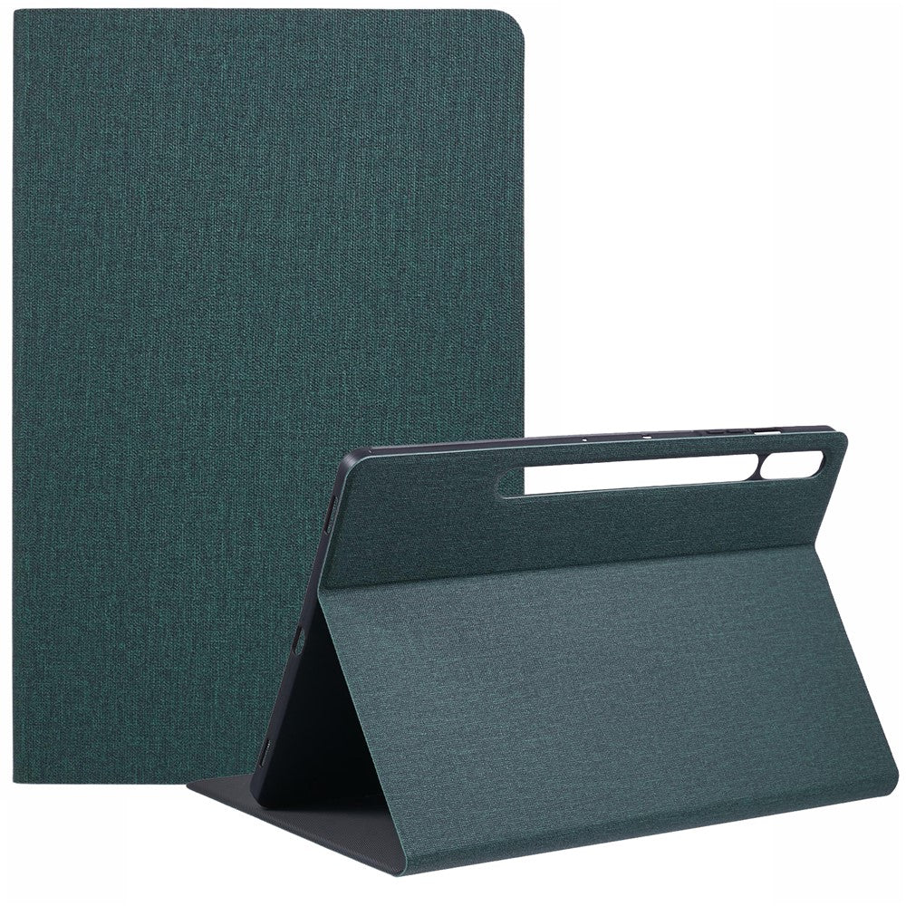 X-LEVEL For Samsung Galaxy Tab S9+ X810, X816B, X818U / Tab S9 FE+ Case Cloth Texture Leather Tablet Cover