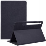 X-LEVEL For Samsung	Galaxy Tab S9 X710, X716B, X718U / Tab S10 FE / S9 FE Case Cloth Texture Leather Tablet Cover