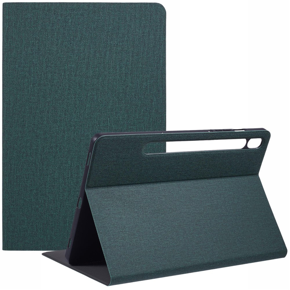X-LEVEL For Samsung	Galaxy Tab S9 X710, X716B, X718U / Tab S10 FE / S9 FE Case Cloth Texture Leather Tablet Cover