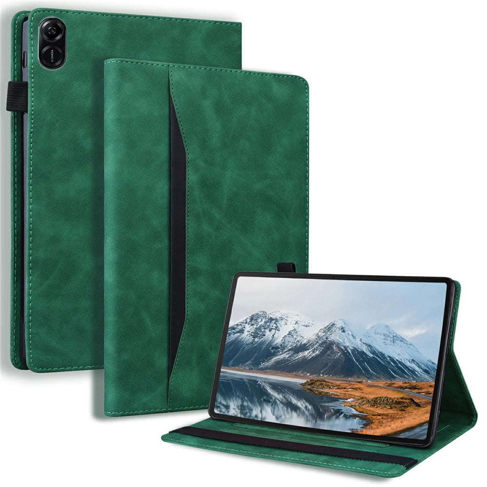 For Honor Pad X8b / Pad X8a Case PU Leather Business Folio Protective Tablet Cover Card Holder