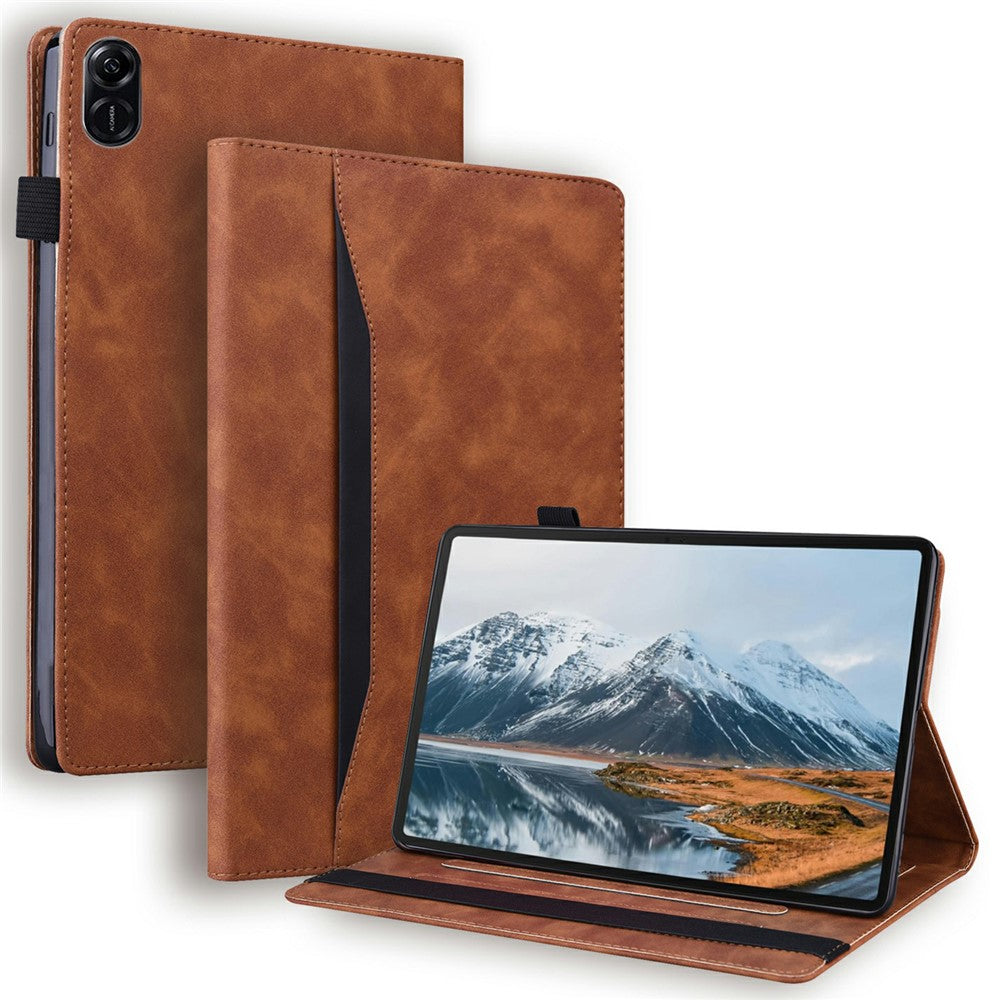 For Honor Pad X8b / Pad X8a Case PU Leather Business Folio Protective Tablet Cover Card Holder