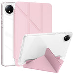 For Xiaomi Redmi Pad SE 4G 8.7 inch Case PU Leather Origami Stand Clear Tablet Cover