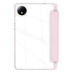 For Xiaomi Redmi Pad SE 4G 8.7 inch Case PU Leather Origami Stand Clear Tablet Cover