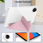 For Xiaomi Redmi Pad SE 4G 8.7 inch Case PU Leather Origami Stand Clear Tablet Cover