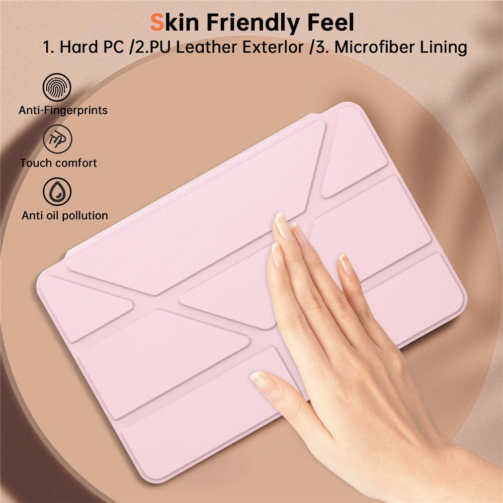 For Xiaomi Redmi Pad SE 4G 8.7 inch Case PU Leather Origami Stand Clear Tablet Cover