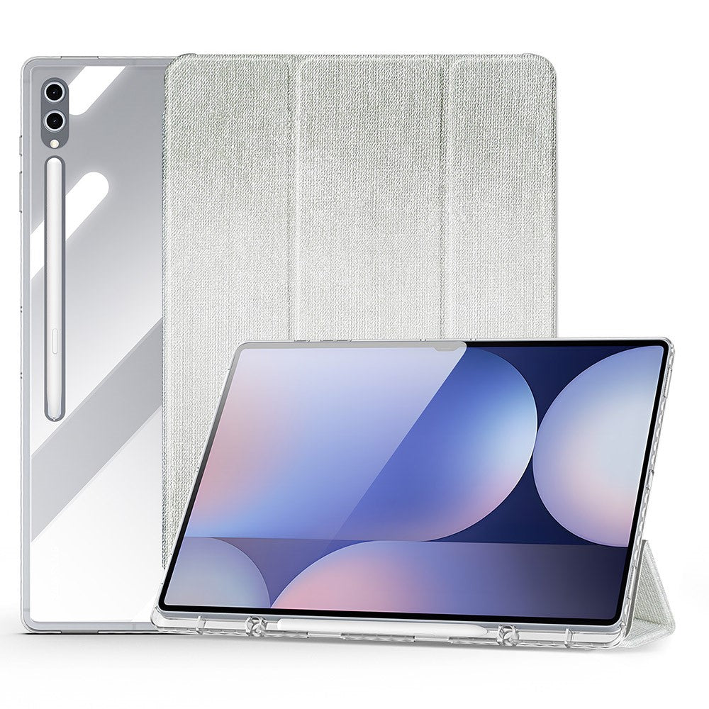 DUX DUCIS Unid Series For Samsung Galaxy Tab S10 Ultra / S9 Ultra / S8 Ultra Case TPU+PC+Leather Clear Tablet Cover