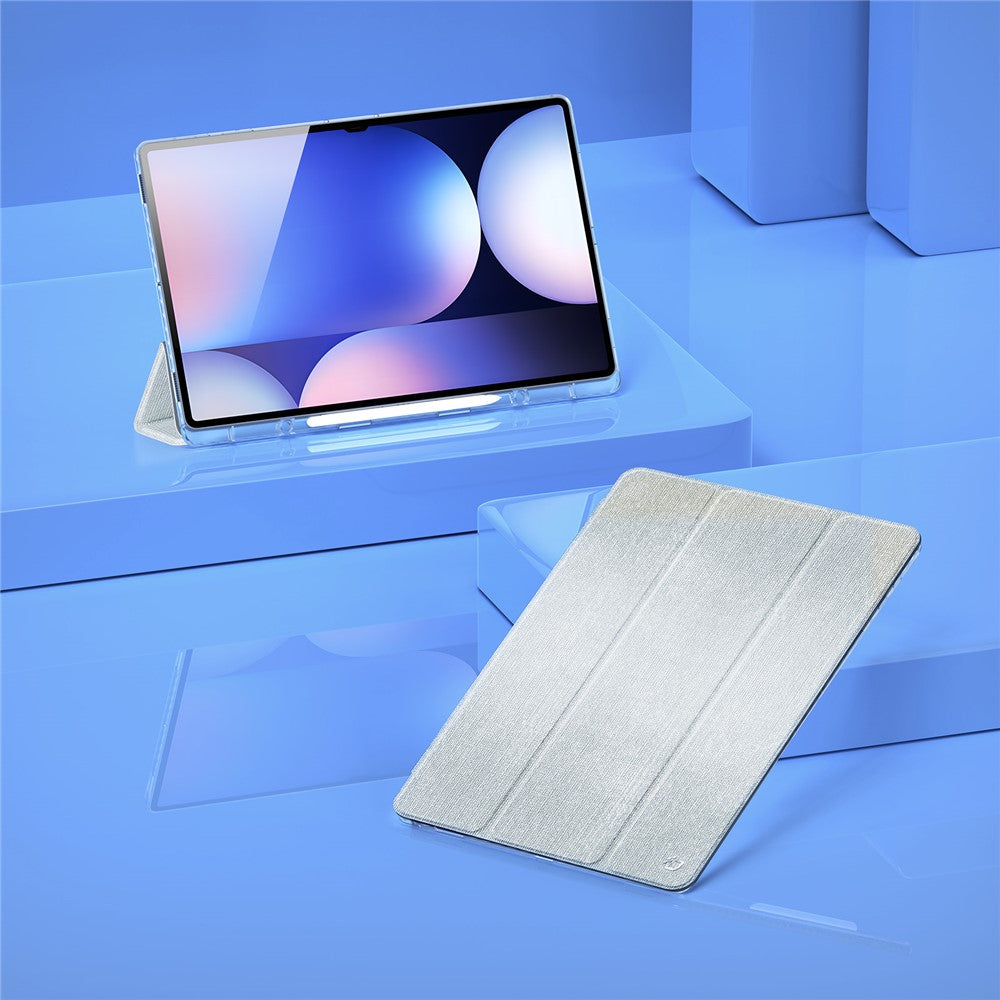 DUX DUCIS Unid Series For Samsung Galaxy Tab S10 Ultra / S9 Ultra / S8 Ultra Case TPU+PC+Leather Clear Tablet Cover