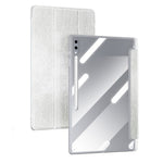 DUX DUCIS Unid Series For Samsung Galaxy Tab S10 Ultra / S9 Ultra / S8 Ultra Case TPU+PC+Leather Clear Tablet Cover