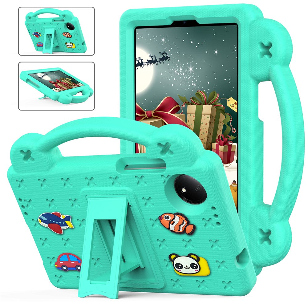 For Xiaomi Redmi Pad SE 4G 8.7 inch Case Kids Cartoon Patterns Hand Grip Kickstand Tablet EVA Cover