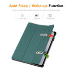 ENKAY HAT PRINCE For OnePlus Pad Pro / OnePlus Pad 2 Trifold Stand Cover   PU Leather+PC Tablet Case with Auto Wake / Sleep