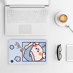 Til Oppo Pad Air 10.36 (2022) Ridsefast Etui med Stand, Tegneserie Mønster Printet PU Læder Cover Auto Vågn/Søvn Tablet Etui
