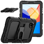 For Xiaomi Redmi Pad SE 4G 8.7 inch Case with Shoulder Strap Kickstand PC+Silicone Tablet Cover