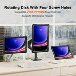 Samsung Galaxy Tab S10 Ultra X920 / S9 Ultra X910 / S8 Ultra X900 X906-etui med stativ, PC + silikonebeskyttelse til tablet