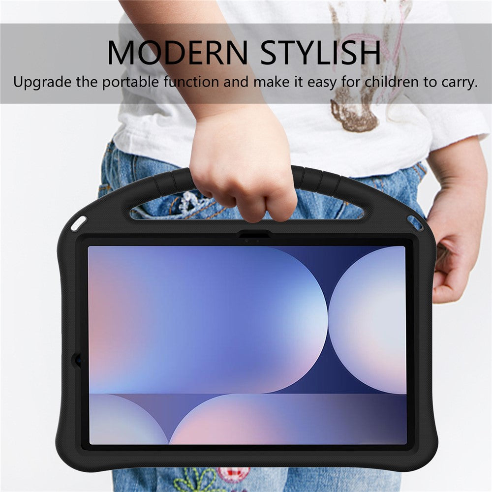 Til Samsung Galaxy Tab S10+ Cover EVA Tablet-cover med ergonomisk håndtag og foldbar støttefod