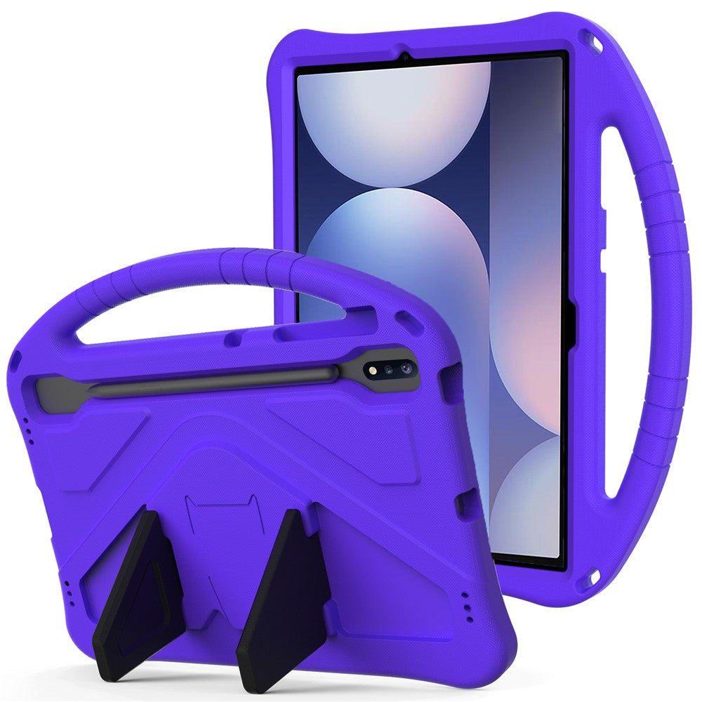 Til Samsung Galaxy Tab S10+ Cover EVA Tablet-cover med ergonomisk håndtag og foldbar støttefod