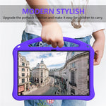 For Samsung Galaxy Tab S10 Ultra Case EVA Tablet Cover with Ergonomic Handle and Foldable Kickstand