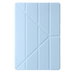 For Samsung Galaxy Tab S10+ Case PU Leather Origami Stand Clear Tablet Cover