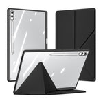 DUX DUCIS For Samsung Galaxy Tab S10 Ultra / Galaxy Tab S9 Ultra / Galaxy Tab S8 Ultra Case Magi Series Detachable Origami Stand Leather+PC+TPU Clear Back Cover