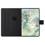 For Lenovo Tab M10 Plus (3rd Gen) TB-128F Case Pattern Printed Stand Litchi Texture Leather Tablet Cover with Card Slots