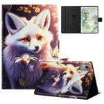 For Lenovo Tab M11 TB-330FU Case Pattern Printed Stand Litchi Texture Leather Tablet Cover with Card Slots