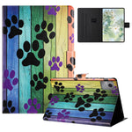 For Lenovo Tab M11 TB-330FU Case Pattern Printed Stand Litchi Texture Leather Tablet Cover with Card Slots