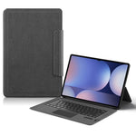 For Samsung Galaxy Tab S10 Ultra / S9 Ultra / S8 Ultra Leather Case + Touchpad Bluetooth-Compatible Keyboard (without Backlit)