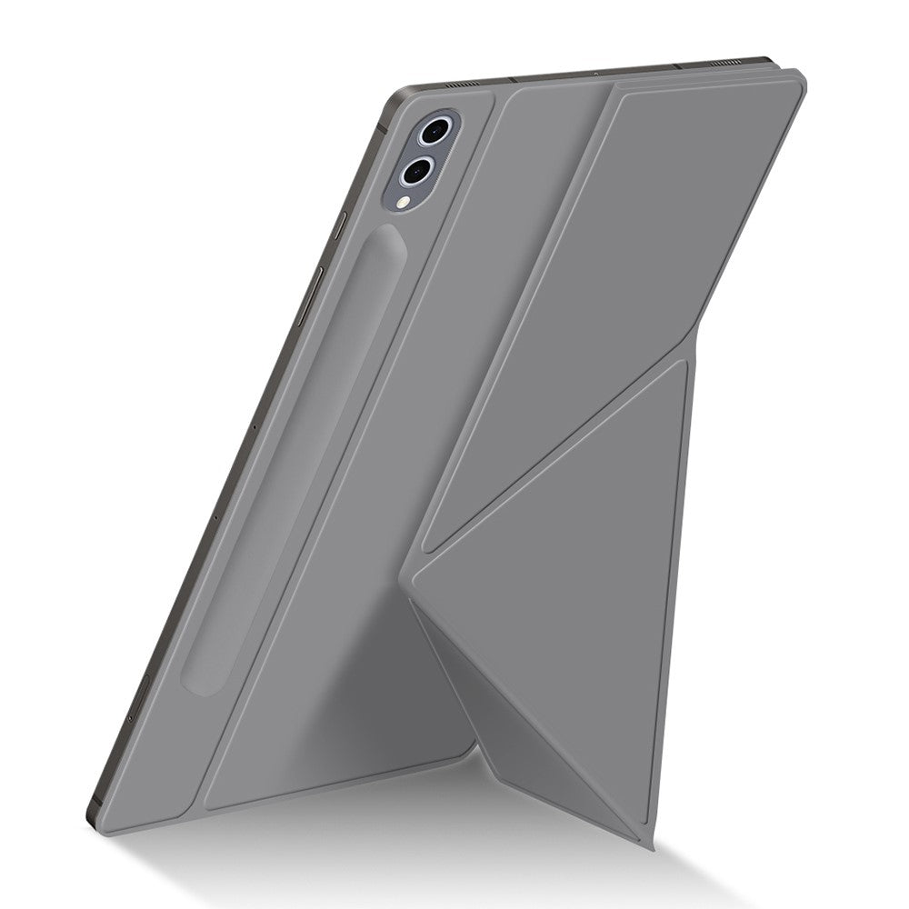 Til Samsung Galaxy Tab S10 Ultra / S9 Ultra Cover Origami Stativ PU-læder Magnetisk Tablet Cover
