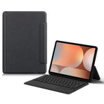 Til Samsung Galaxy Tab S10+ / S9+ Baggrundsbelyst Magnetisk Bluetooth-kompatibelt Tastatur Læderstander Etui, Arabisk Version