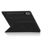 For Samsung Galaxy Tab S10+ / S9+ Case Origami Stand PU Leather Magnetic Tablet Cover