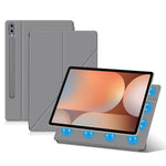 For Samsung Galaxy Tab S10+ / S9+ Case Origami Stand PU Leather Magnetic Tablet Cover