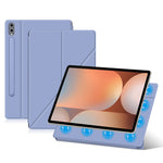 For Samsung Galaxy Tab S10+ / S9+ Case Origami Stand PU Leather Magnetic Tablet Cover
