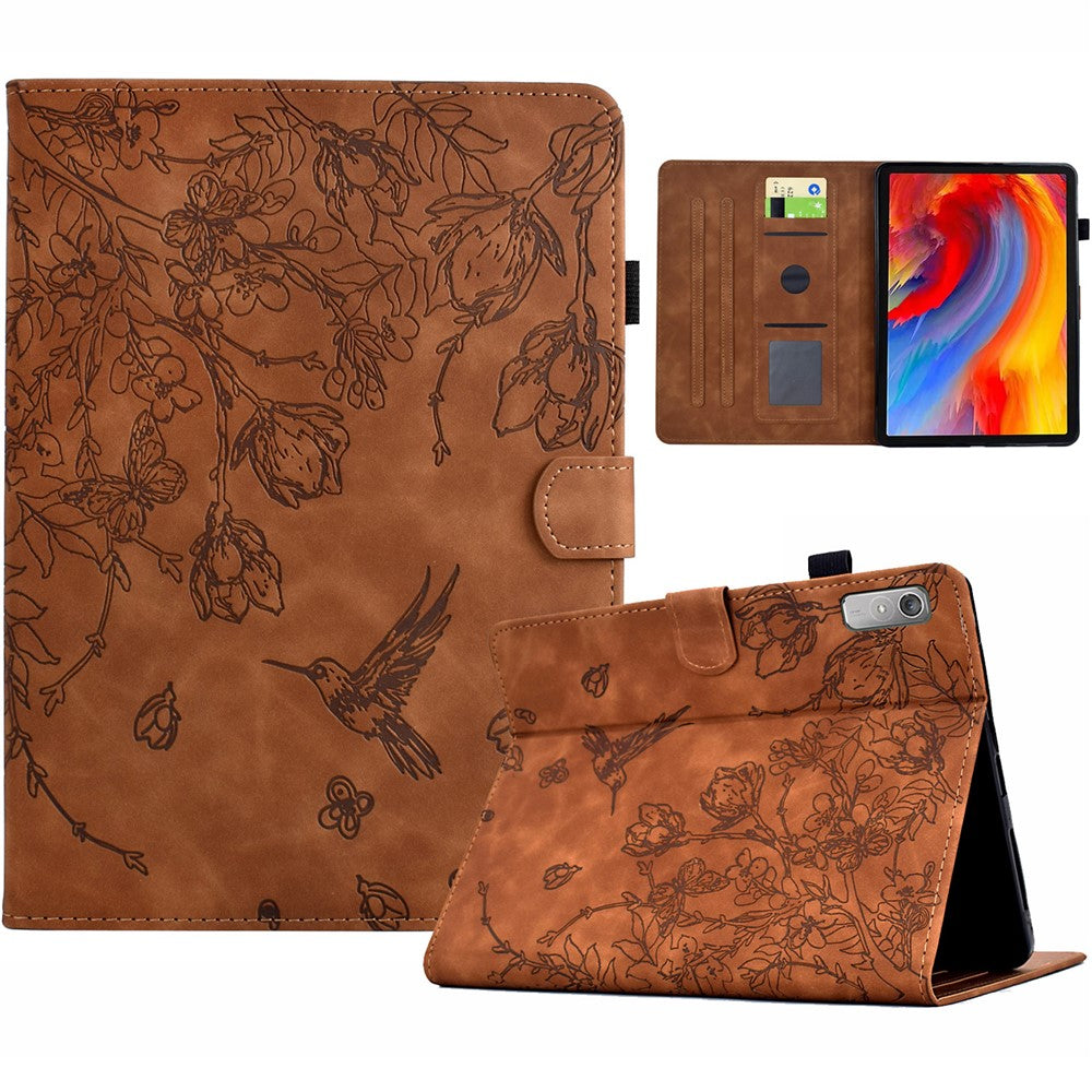 For Lenovo Tab P11 Gen 2 TB-350 / Xiaoxin Pad Plus (2023) Case Card Holder Leather Tablet Cover