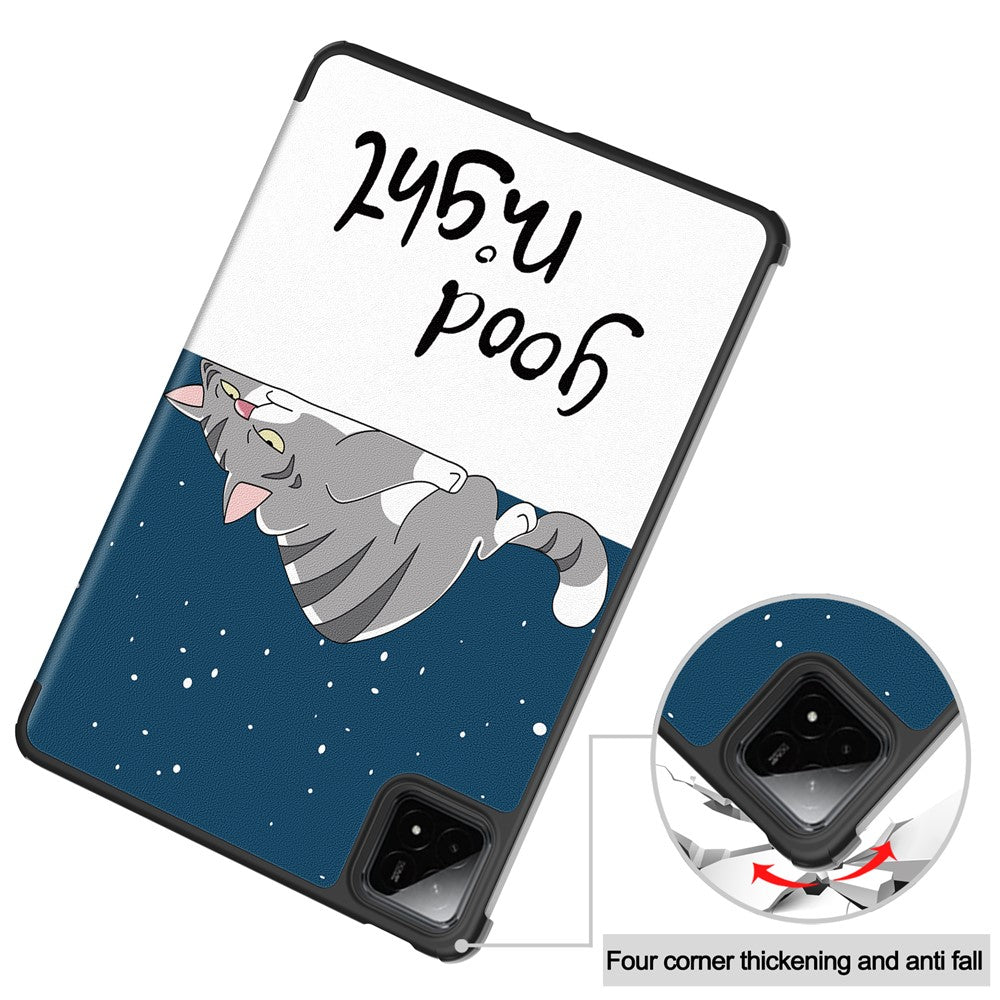 For Xiaomi Poco Pad X1 / Pad 8 Pro / Pad 8 / Pad 7 Pro / Pad 7 Case Pattern Print Leather Stand Tablet Cover