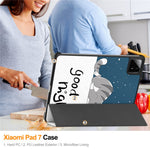 For Xiaomi Poco Pad X1 / Pad 8 Pro / Pad 8 / Pad 7 Pro / Pad 7 Case Pattern Print Leather Stand Tablet Cover