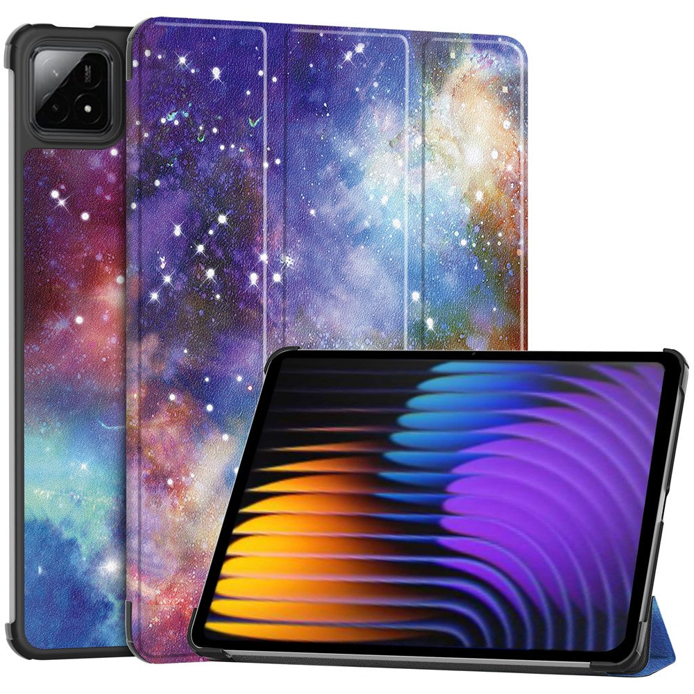 For Xiaomi Poco Pad X1 / Pad 8 Pro / Pad 8 / Pad 7 Pro / Pad 7 Case Pattern Print Leather Stand Tablet Cover