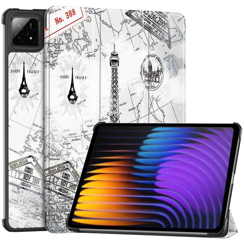For Xiaomi Poco Pad X1 / Pad 8 Pro / Pad 8 / Pad 7 Pro / Pad 7 Case Pattern Print Leather Stand Tablet Cover